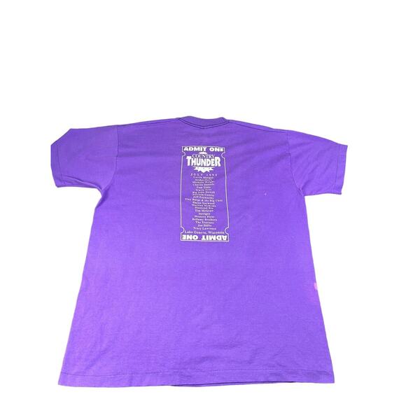 Vintage Country Thunder T Shirt XL Lake Geneva, Wisconsin Music Festival 90s - Picture 5 of 11